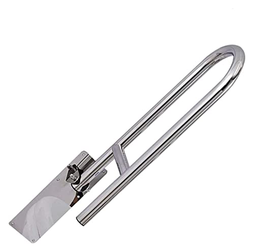 Haltegriff Klappbarer Toilettensicherheits-Rutschfester Handlauf aus Edelstahl zur Wandmontage Handtuchhalter Haltegriffe Anti-Fall-Handlauf von OGYJMSFN