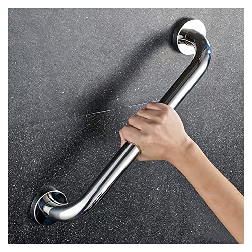 Haltegriff Spiegeloberfläche Dusche 304 Edelstahl Chrom poliert Haltegriffe WC-Sicherheitsstützschiene von OGYJMSFN