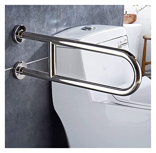 Haltegriff U-förmiger Haltegriff aus Edelstahl 304 zur Wandmontage for Toiletten, rutschfester Sicherheitsgriff for Behinderte, zur Aufrechterhaltung der Stabilität for ältere Menschen von OGYJMSFN