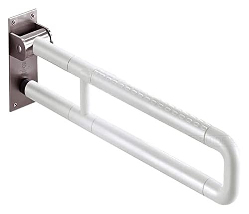 Haltegriff Armlehne for Toilettensicherheitshandlauf, barrierefreie Gleichgewichtsstützstange for Toilettensicherheit, Klappgeländer for ältere und behinderte Schwangere von OGYJMSFN