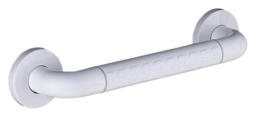 OGYJMSFN Haltegriff Bad Griff Handtuch Schiene 1Pcs Zubehör Badewanne Toilette Handlauf Dusche Sicherheit Unterstützung Griff Handtuch Rack(Blanc,39cm) von OGYJMSFN