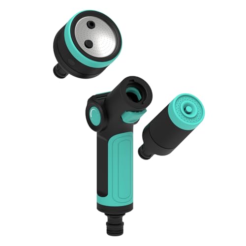 Garten Sprinkler Set – Verbindbare Rasensprenger Mit 3 austauschbaren Sprühmodi für Perfekte Bewässerung Für Rasen, Pflanzen, Auto & Haustiere Garten Sprinkler Set – Verbindbare Rasensprenger Mit 3 austauschbaren Sprühmodi für Perfekte Bewässerung Für Rasen, Pflanzen, Auto & Haustiere von OHAANYY
