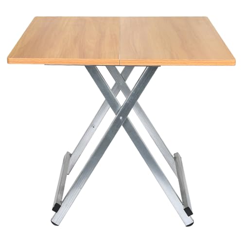 OHMG Kleiner klappbarer Schreibtisch, Gaming-Tisch, Mini-Schreibtisch, für kleine Räume, Schreibtisch, für Arbeitsplatz, Gaming-Schreibtisch (60 x 60 x 52 cm - 1P) von OHMG