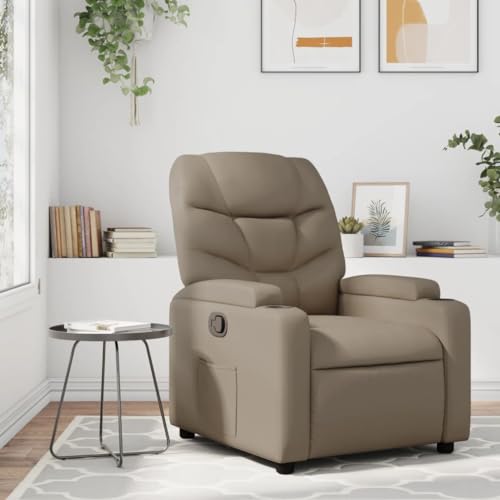Akzent-Sessel, Liegestuhl, Schlafzimmerstuhl, bequem, stabil, Sofa, gemütlicher Lounge-Sessel for Wohnzimmer, Heimkino, Liegestuhl, Plüsch, atmungsaktiv, verstellbar, Entspannungssessel for Wohnzimmer von OHOOWOO