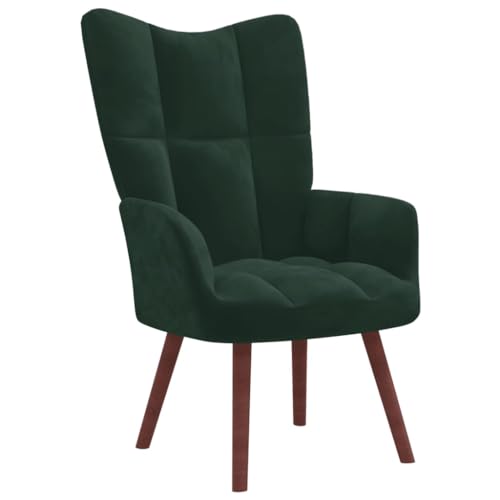 Clearance Recliners Liegestühle for Erwachsene, gemütlicher Stuhl, verstellbar, atmungsaktiv, bequem, Wohnzimmerstuhl for die Inneneinrichtung des Heimkinos, for Liegen in der Lounge ( Color : Dunkelg von OHOOWOO