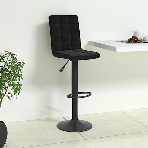 OHOOWOO Barhocker Schwarz Samt Barmöbel Barmöbel von OHOOWOO
