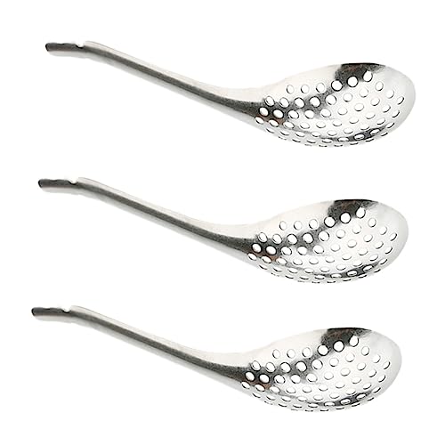 OHPHCALL 1 Satz Caviar Löffel Hochwertige Sieblöffel für und Küchenhelfer für Bar Restaurant und Zuhause von OHPHCALL