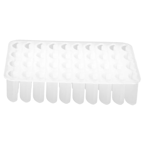 OHPHCALL 1 Satz Rolle Kleine Ziegel Form Bausätze Winzig Ton Mini Farbig Herstellung Erstellen Scheibengardinen Die Silikonform DIY -sandtisch Sandtischform Selber Machen Kieselgel Weiß von OHPHCALL