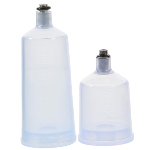 OHPHCALL 1 Satz Teiliges Airbrush Farbtank Korrosionsbeständige Spritzflaschen Kompatibel Mit Siphon Und Ansaugluftpistolen Für Modellmalerei Tattoos Nägel Tortendeko 2 Stück OHPHCALL 1 Satz Teiliges Airbrush Farbtank Korrosionsbeständige Spritzflaschen Kompatibel Mit Siphon Und Ansaugluftpistolen Für Modellmalerei Tattoos Nägel Tortendeko 2 Stück von OHPHCALL