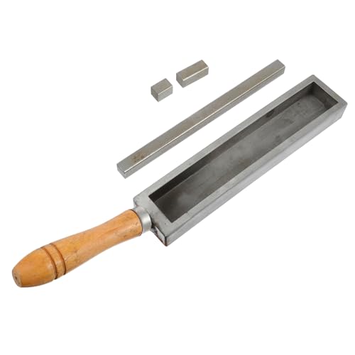 OHPHCALL 1stück Gussform Für Gold Und Silber Mit Holzgriff Und Stahlstangen Für Metallverarbeitung Und -gussprojekte Hitzebeständig Und Stabil von OHPHCALL
