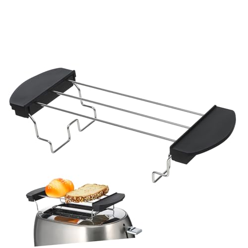 OHPHCALL 1 Stück Toaster Zubehör Toast Rack Grill Rack Praktischer Toastständer für Rösten und Grillen der Küche Spülmaschinenfest und Leicht zu Reinigen von OHPHCALL