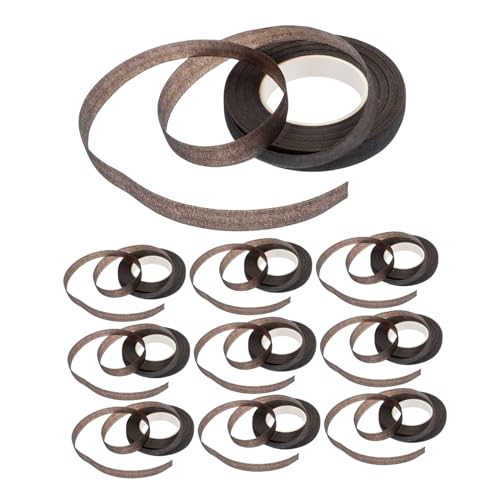 OHPHCALL 12 Stück Teiliges Floristenband Dehnbar und Selbstklebend für Blumenstiele Elastisches Blumenklebeband zum Sicheren Wickeln von Frischen und Künstlichen Blumen Einfaches DIY von OHPHCALL