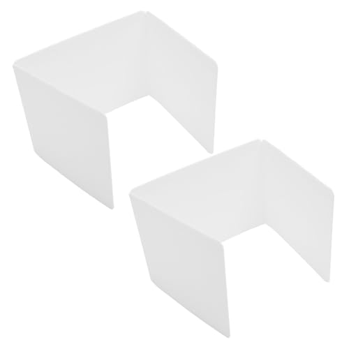 OHPHCALL 2 Stück Teiliges Schreibtisch-trennwand Sichtschutz und Nies-schutz für Schüler Einfache Installation Praktisches Desk Privacy Panel für Klassenzimmer und Büro von OHPHCALL