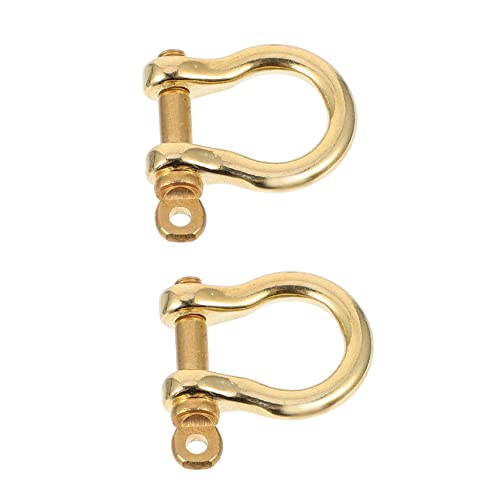 OHPHCALL 2Stücke D Ringe mit Schraube Robuste U Form Schlüsselhalter für Rucksäcke und DIY Projekte Langlebigem Gefertigt für Outdoor Aktivitäten OHPHCALL 2Stücke D Ringe mit Schraube Robuste U Form Schlüsselhalter für Rucksäcke und DIY Projekte Langlebigem Gefertigt für Outdoor Aktivitäten von OHPHCALL