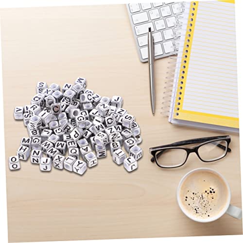 OHPHCALL 300 Stück DIY Quadratische Buchstabenperlen Acryl mit Großen Löchern Vielseitige Schmuckperlen für Armbänder Halsketten Personalisierte Bastelprojekte Geschenkideen für Teens und OHPHCALL 300 Stück DIY Quadratische Buchstabenperlen Acryl mit Großen Löchern Vielseitige Schmuckperlen für Armbänder Halsketten Personalisierte Bastelprojekte Geschenkideen für Teens und von OHPHCALL