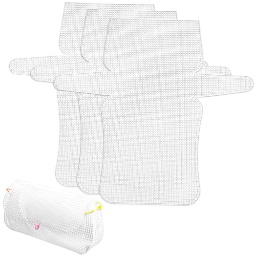 OHPHCALL 4 Stück Blätter Kreuzstich Mesh Häkelgitter Taschen Häkeltaschen DIY Kunststoff Formen Kunststoff Muster Kunststoff Mesh OHPHCALL 4 Stück Blätter Kreuzstich Mesh Häkelgitter Taschen Häkeltaschen DIY Kunststoff Formen Kunststoff Muster Kunststoff Mesh von OHPHCALL