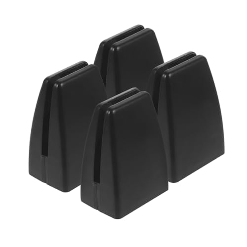 OHPHCALL 4 Stück Tischtrennwand Klemmen aus Aluminiumlegierung Stabile Bürotrennwand Clips für und Möbelpartitionen Geeignet für Dicke Schwarz von OHPHCALL