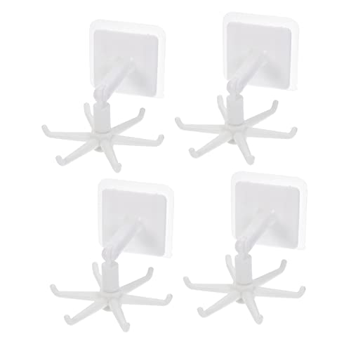 OHPHCALL 4Stücke Multifunktionale Utensilienaufhänger Teiliges mit Drehbarem Design Selbstklebend Platzsparend für Bad Einfache Installation und Stilvolle OHPHCALL 4Stücke Multifunktionale Utensilienaufhänger Teiliges mit Drehbarem Design Selbstklebend Platzsparend für Bad Einfache Installation und Stilvolle von OHPHCALL
