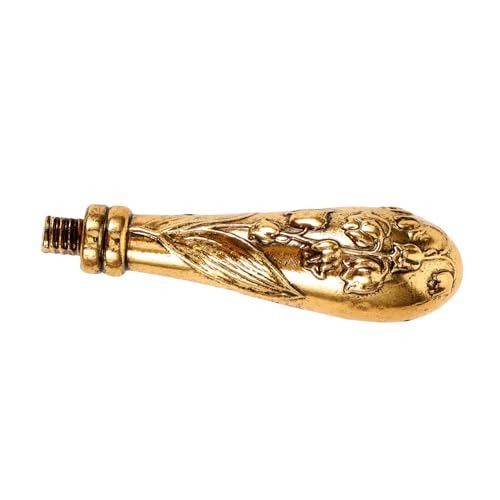 OHPHCALL Alloy Stempelgriff für Wachssiegel Glatt Poliert Langlebig Komfortabel zu Halten DIY Wax Seal Handle für Hochzeit Briefumschläge Personalisierte Siegel Installieren und von OHPHCALL