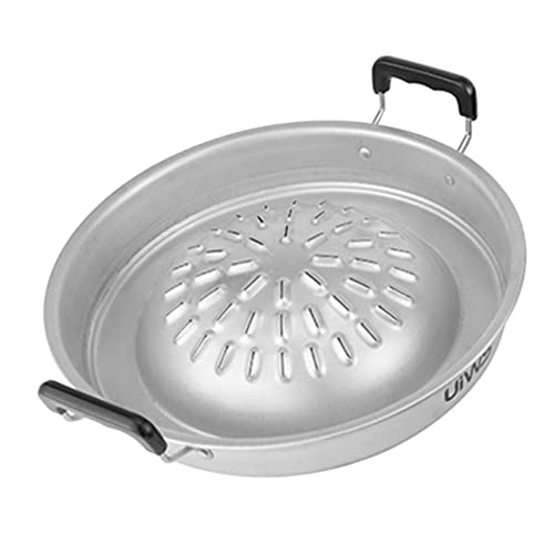 OHPHCALL Bbq Grillpfanne Leichte Camping Grillplatte für Fisch und für Outdoor Barbecues und Buffets Grillzubehör für Partys von OHPHCALL