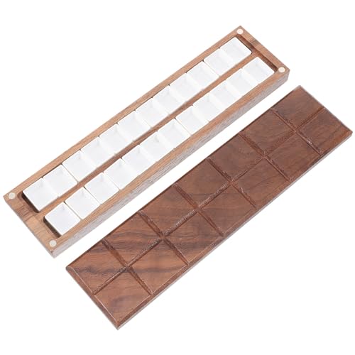 OHPHCALL Wasserfarben Mischbox Aus Kunststoff Wiederverwendbare Pigmentpalette Leere Aquarellplatte Für Künstler Und Hobby-Maler Für Zuhause Und Unterwegs Einfache Reinigung von OHPHCALL