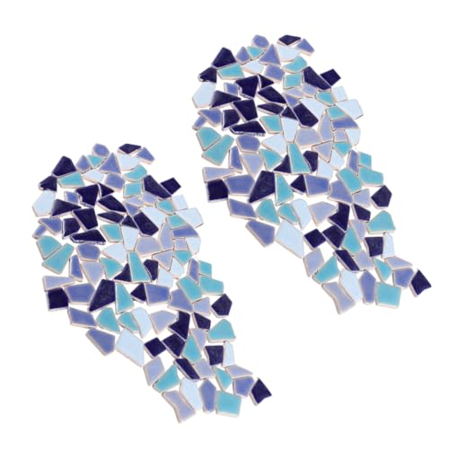 OHPHCALL Kleinteile für Diy Mosaikprojekte Glasiertes Material für Kreative Heimdekoration und Kunstprojekte Packung von OHPHCALL