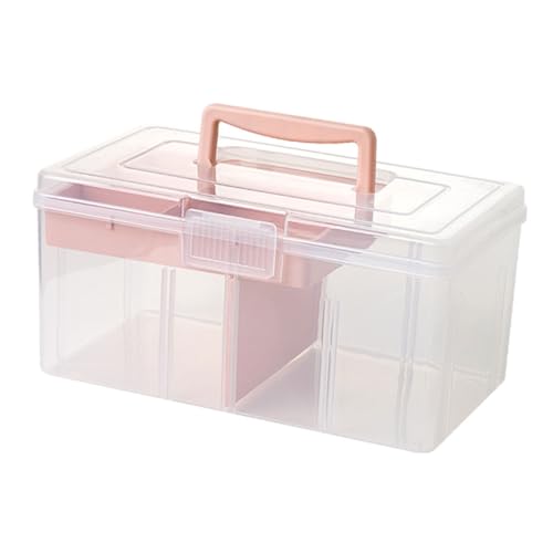 OHPHCALL Schmuck-Organizer Tragbar Mehrzweck-aufbewahrungsbox Bastelkoffer Mit Robustem Pp-Material OHPHCALL Schmuck-Organizer Tragbar Mehrzweck-aufbewahrungsbox Bastelkoffer Mit Robustem Pp-Material von OHPHCALL