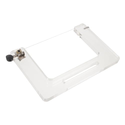 OHPHCALL Stabiler Seifenschneider aus Acryl mit Stahlseil Vielseitig Einsetzbar für Handgemachte Seifen Präzises Schneiden Einfach zu Bedienen Werkzeug für Seifenherstellung und von OHPHCALL