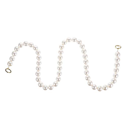 OHPHCALL Taschenketten Perlen DIY Damen Crossbody Handtasche Strap Zubehör Für Koffer Geldbörsen Ersatz Für Kaputte Alte Griffe Schnallen Einfach Zu Montieren Stilvoll von OHPHCALL