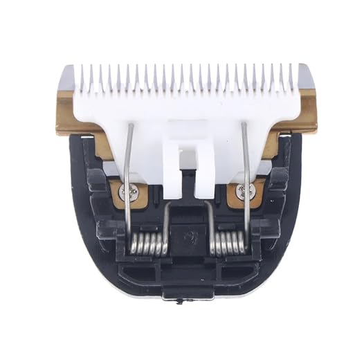 OHSVNMHK Ersatzklinge Haarpflege Trimmerkopf Clipper Blade Cutter Rasierer Universalzubehör Keramik-Titanklingen Friseurköpfe(2pcs) von OHSVNMHK