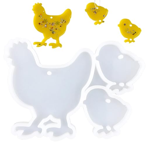 OHYER DIY Epoxidharz Kerzenalter Formen 3D Handgemachte Kerzenhalter Dekoration Kerzenforme DIY Zement Kerzenhalter Form Zahlen Kerzenständer Silikonform Kerzenhalter Weißes Henne-Muster (11.5 * 8.7) OHYER DIY Epoxidharz Kerzenalter Formen 3D Handgemachte Kerzenhalter Dekoration Kerzenforme DIY Zement Kerzenhalter Form Zahlen Kerzenständer Silikonform Kerzenhalter Weißes Henne-Muster (11.5 * 8.7) von OHYER