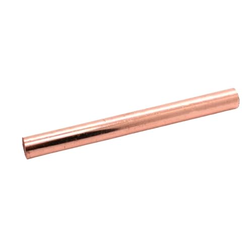 1 Stück massiver Kupferstab 50 cm – vielseitiger Rundstab for Basteln, 0,8–1,8 cm Durchmesser, langlebiges Metall for Basteln(10x500mm) von OIEWRYZLE