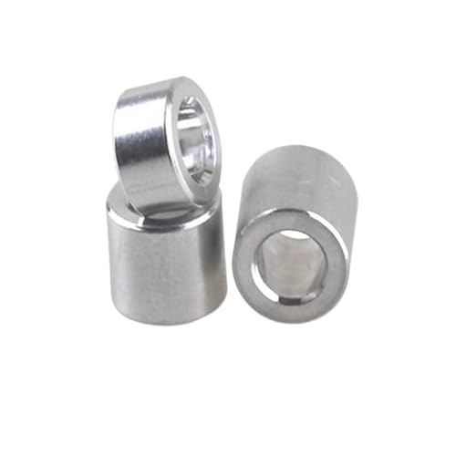 Aluminium-Unterlegscheiben for M3-M10 – Abstandshalter ohne Gewinde for RC-Modellteile – Dichtungsabstandshalterhöhe 2 mm bis 30 mm(M10 5pcs 25mm) von OIEWRYZLE