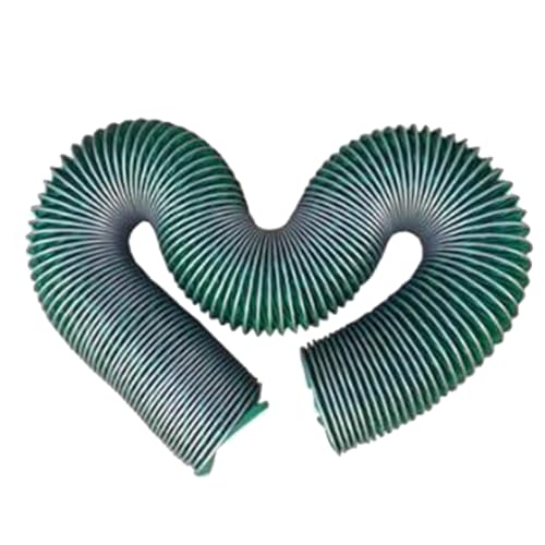 Flexibler Trockner-Abluftschlauch – tragbarer Kanal for enge Räume. Langlebiger, hitzebeständiger Abluftschlauch for Küchen/Badezimmer und mehr(D17 5/7In L16Ft) von OIEWRYZLE