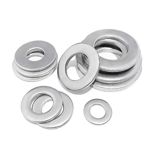 Große flache Unterlegscheiben M1,6 bis M22 – Dichtungen aus Edelstahl 304 for Anwendungen – DIN9021(M8x30x1.5mm 2pcs) von OIEWRYZLE