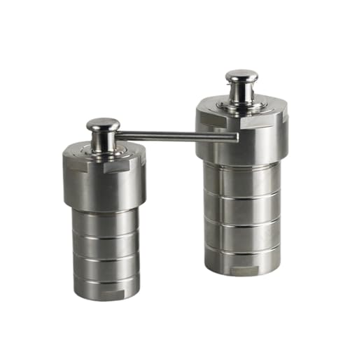 Hochtemperatur-Hydrothermalsynthesereaktor – 50 ml Edelstahl-Autoklav-Aufschlussbehälter for Laborexperimente, 1 Stück(50mL PpL) von OIEWRYZLE