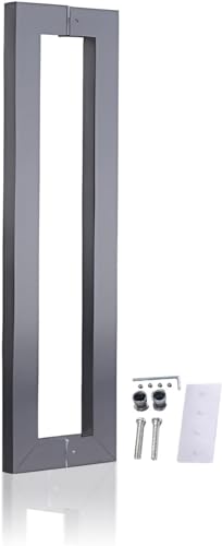 OIFAODAO, Außenbeschläge for Scheunentore, moderner langer Haltegriff aus Edelstahl, Griff vorne am Eingang satiniertem Nickel, Installation von Glasschiebetoren im Büro ，Türgriffe(Gray,80CM) von OIFAODAO