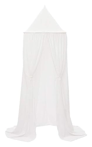 OIFAODAO, Betthimmel, for Kinder, Chiffon-Moskitonetz, Baby-Betthimmel for drinnen und draußen for Lesezimmer, Bett- Schlafzimmerdekoration,Baldachin von OIFAODAO