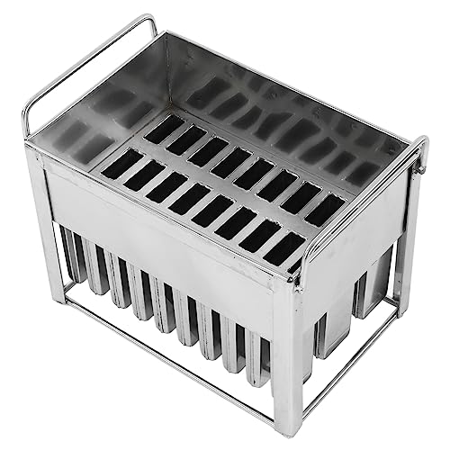 OIFAODAO, Edelstahl-Eiscreme-DIY-Pop-Maker Eiscreme-Form-Maschine Metall-Eisstielhalter Schnellgefrierform Klassisches Design ，Eiscreme-Formen von OIFAODAO