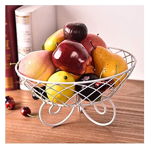 OIFAODAO, Einfacher Obstteller Europäischer Trockenobstteller Haushaltsobstkorb/,Obstplatte(Brown) von OIFAODAO