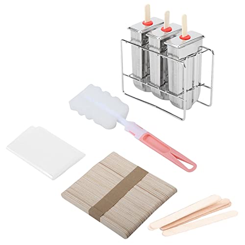 OIFAODAO, Eis am Stiel aus Edelstahl for Selbermachen, auslaufsicher und langlebig ,Eiscreme-Formen OIFAODAO, Eis am Stiel aus Edelstahl for Selbermachen, auslaufsicher und langlebig ,Eiscreme-Formen von OIFAODAO