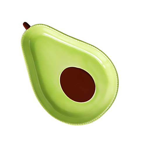 OIFAODAO, Essteller in Obstform for Salate, Obst, Snacks, Nudeln usw,Obstplatte(21.5X14.5X2.5CM) von OIFAODAO
