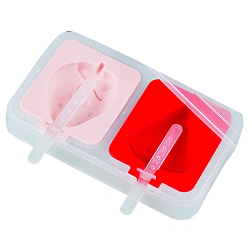 OIFAODAO, For hausgemachte Lebensmittel Kinder Eis DIY Formen Creme Candy Bar Herstellung Werkzeug Form Popsicle Barrel DIY Dessert Eis ，Eiscreme-Formen von OIFAODAO