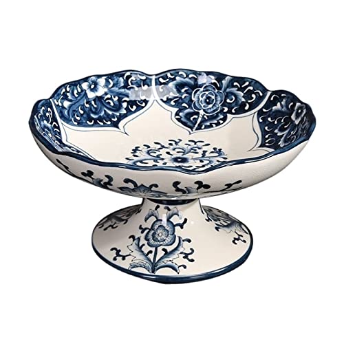 OIFAODAO, Kaffeetisch Snack Trockenobstschale Aufbewahrungsteller Gemüsesalatschüssel for Küchen Esstisch Snackteller-Set,Obstplatte von OIFAODAO