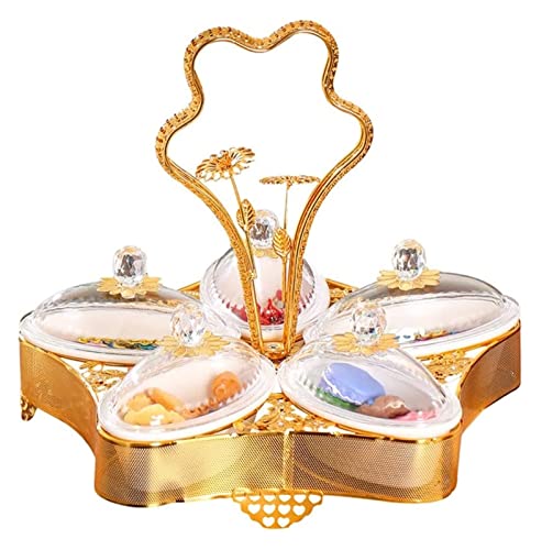 OIFAODAO, Schmiedeeisengitter mit Deckel Trockenobstbox Europäischer Süßigkeitenteller Hochwertiger Couchtisch Kreativer Mode-Obstteller/a/Einheitsgröße,Obstplatte OIFAODAO, Schmiedeeisengitter mit Deckel Trockenobstbox Europäischer Süßigkeitenteller Hochwertiger Couchtisch Kreativer Mode-Obstteller/a/Einheitsgröße,Obstplatte von OIFAODAO