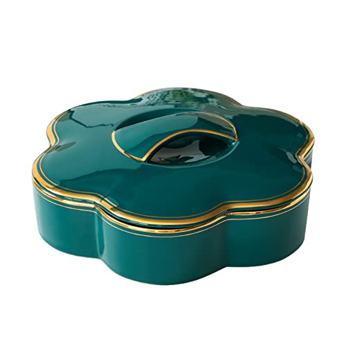OIFAODAO, Snacks Kompott Beeren Obstkorb, Desktop Ornament for Zuhause Wohnzimmer Festival Dekor Obstschalen,Obstplatte(Green) von OIFAODAO