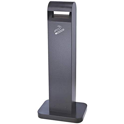 OIFAODAO, Standaschenbecher for den Außenbereich, Metallfarbe Fass Bodenaschenbecher Mülleimer Moderner winddichter kommerzieller Aschenbecher Aschesäule ，Wandascher von OIFAODAO