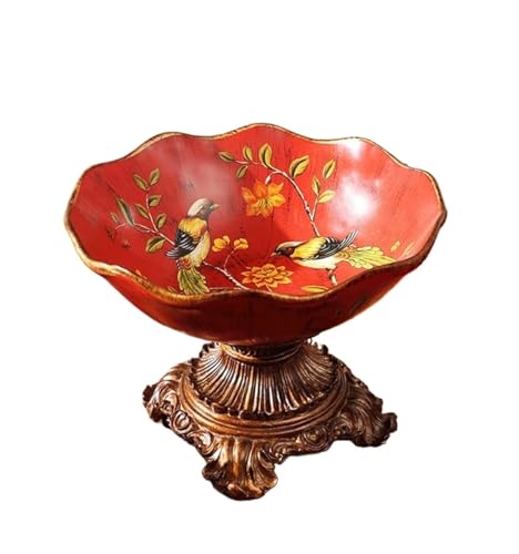 OIFAODAO, Teller, Snack-Obstteller, dekorativer Keramikteller for Küchen, Esstisch, Snackteller-Set,Obstplatte von OIFAODAO