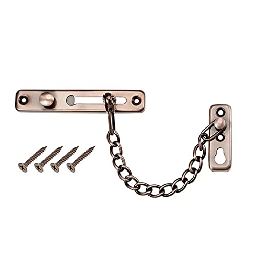 OIFAODAO, Tür Hotelzubehör Einfach zu installierender Pressschutz Home Security Langlebiges Türkettenschloss Diebstahlsichere Edelstahl-Hardware-Verriegelungsketten,Türkette OIFAODAO, Tür Hotelzubehör Einfach zu installierender Pressschutz Home Security Langlebiges Türkettenschloss Diebstahlsichere Edelstahl-Hardware-Verriegelungsketten,Türkette von OIFAODAO