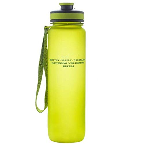OIFAODAO, WASSERBECHER, der große Fitness-Sport-Wasserkocher, leicht zu transportieren, Kunststoff-Tragetasche, um ein Auslaufen Wasserschüssel verhindern,Wasserflasche(Gray,7.5 * 28.5cm) von OIFAODAO